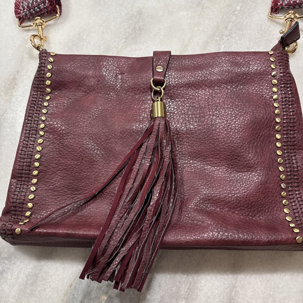 NWT Jen & Co. Marie Vegan Crossbody Trendy Design Adjustable Removable Strap - Picture 2 of 10